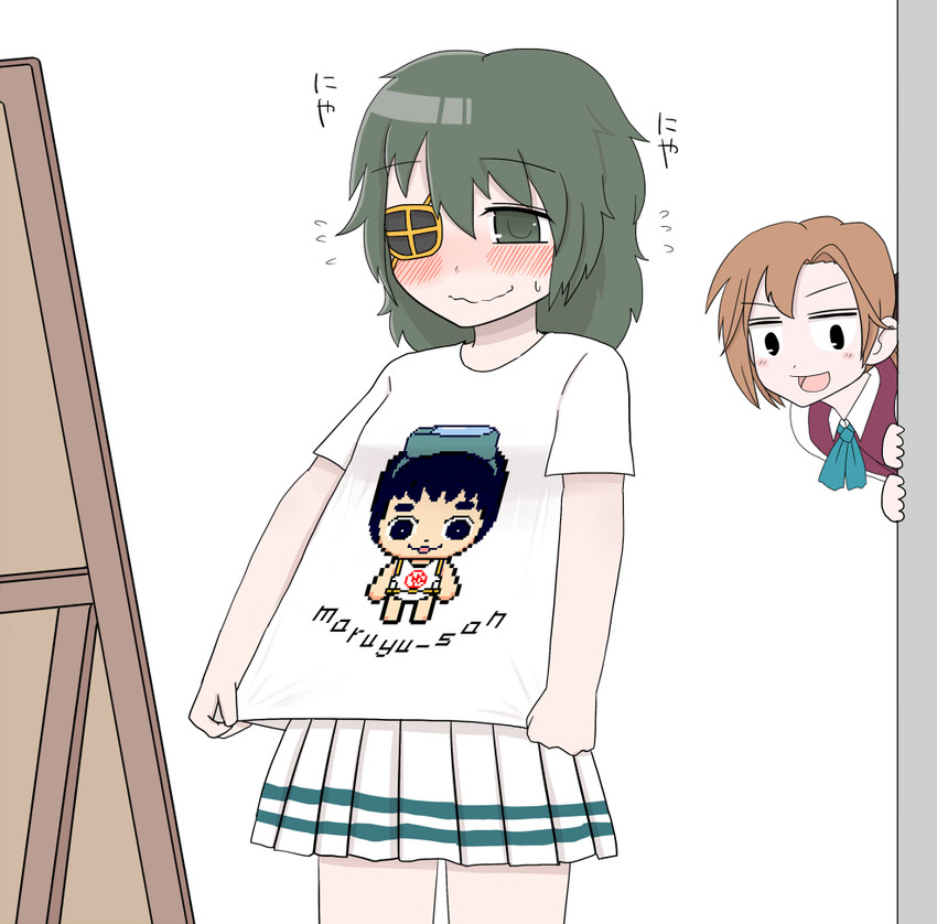 kiso, akigumo, and maru-yu (kantai collection) drawn by gaiko_kujin