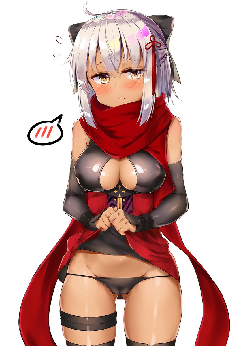 okita souji and okita souji alter (fate and 1 more) drawn by dombear