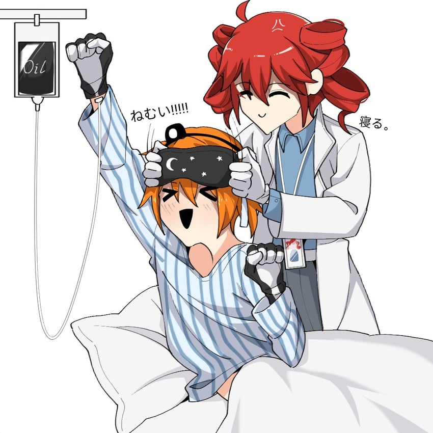 kasane teto and adachi rei (utau and 2 more) drawn by yi_xing_luren