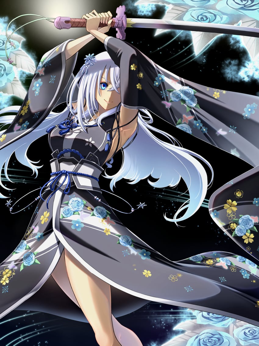 shizuna rem misurugi (eiyuu densetsu and 2 more) drawn by chiga_akira