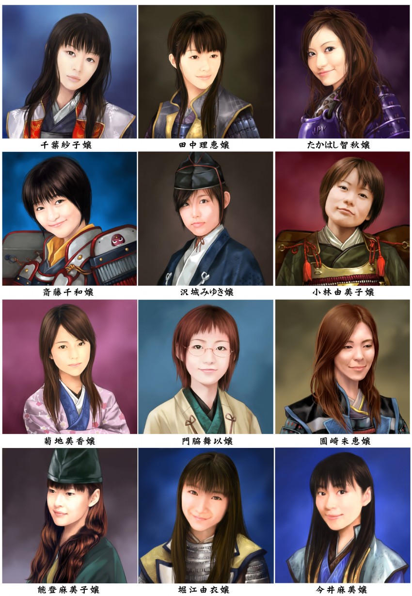 sawashiro miyuki, giroro, tanaka rie, saitou chiwa, noto mamiko, and 8 more (real life and 2 more) drawn by agahari