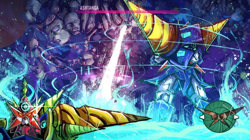 antispiral, chouginga gurren-lagann, and ashtanga (tengen toppa gurren lagann) drawn by ononotsu