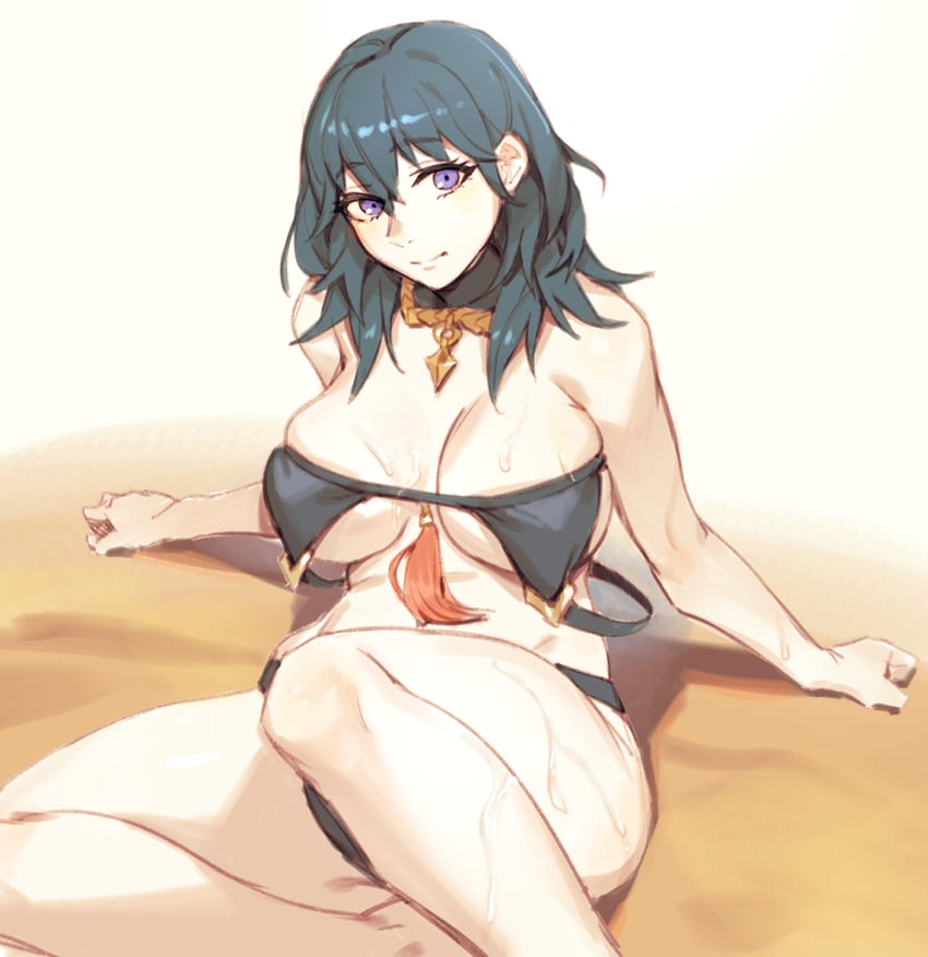 female byleth (fire emblem and 2 more) drawn by berg-yb