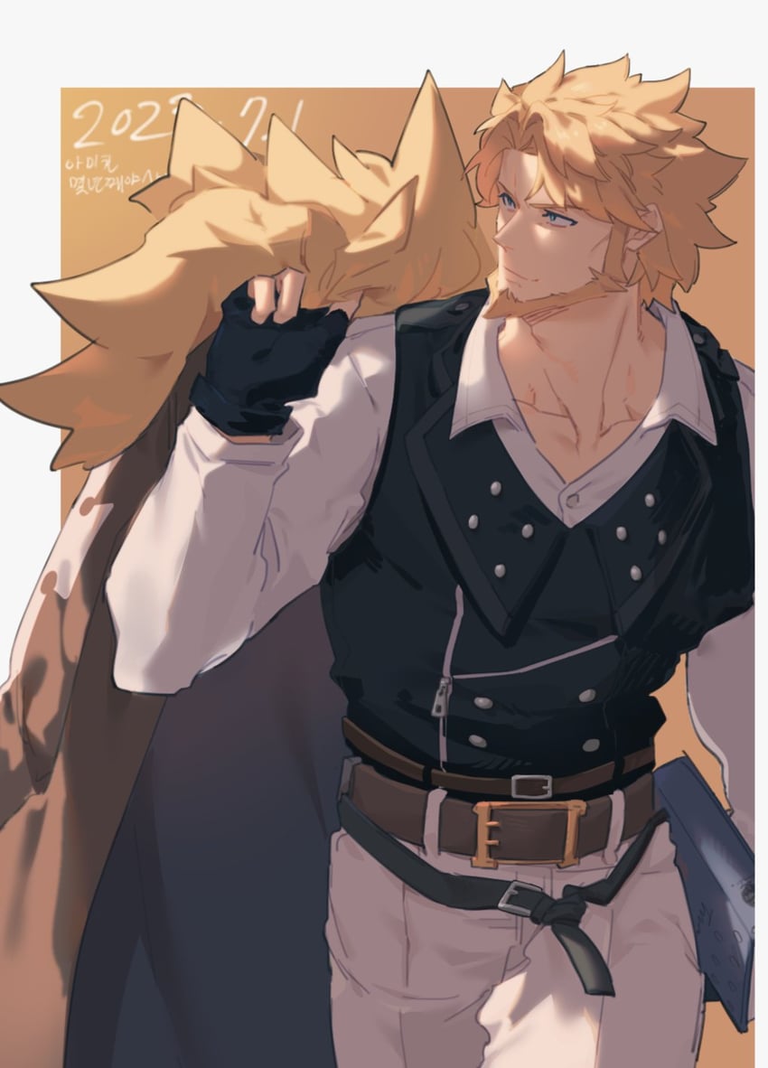 leo whitefang (guilty gear and 1 more) drawn by hannim_7h