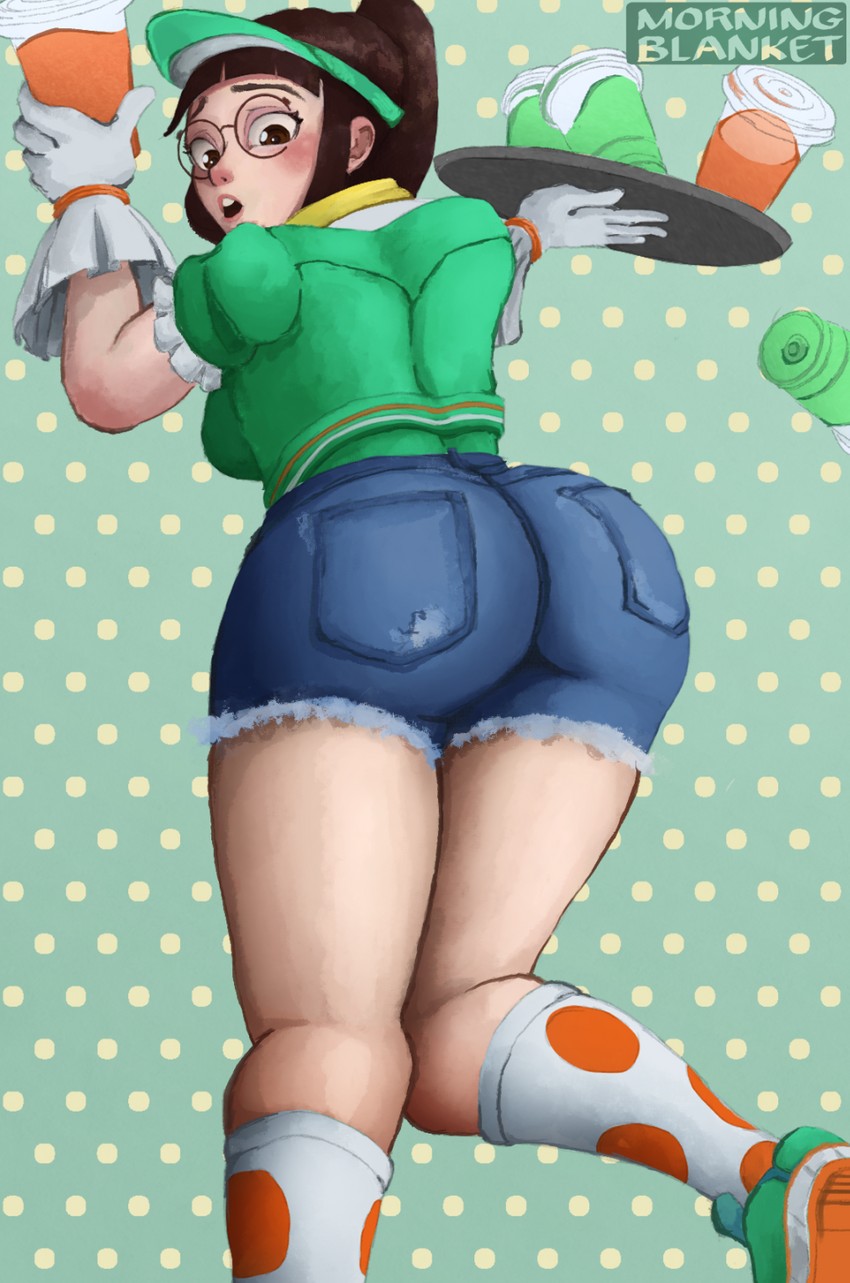 mei and honeydew mei (overwatch and 1 more) drawn by morningblanket