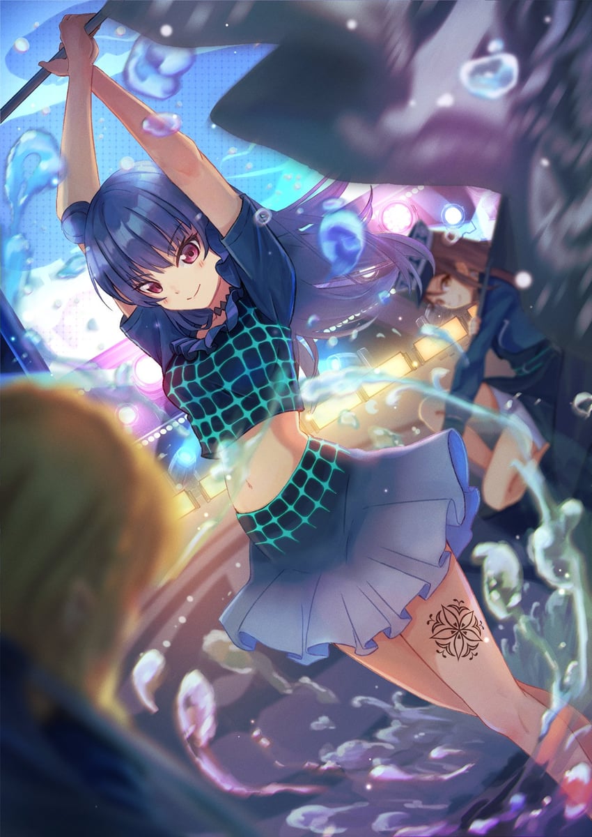 tsushima yoshiko, sakurauchi riko, and ohara mari (love live! and 1 more) drawn by macken666