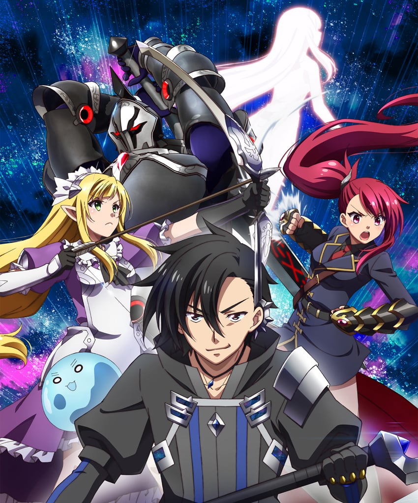 sera, efil, gerard, kelvin, melfina, and 1 more (kuro no shoukanshi) drawn by ooshima_miwa
