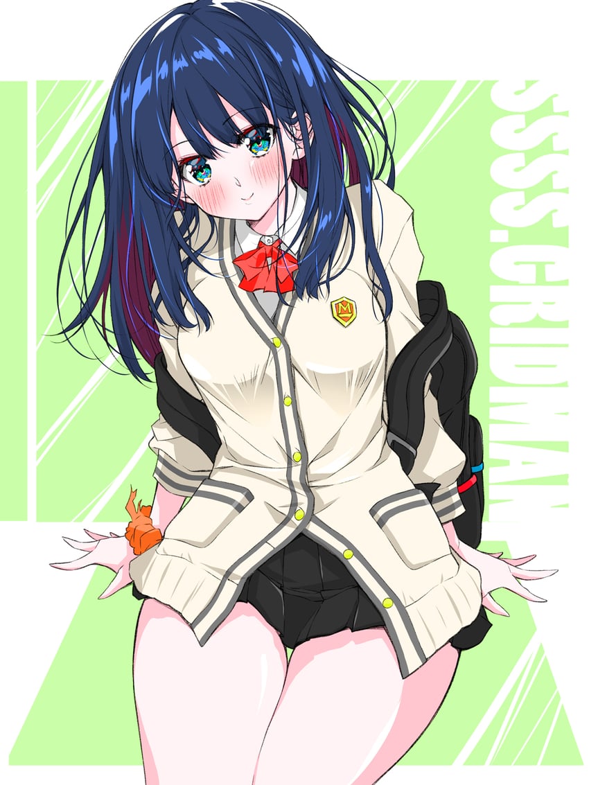 takarada rikka (gridman universe and 1 more) drawn by kagura_takeshi