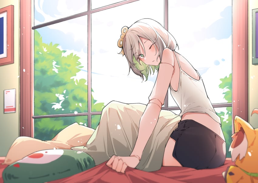 gigi murin, cecilia immergreen, and otomo (hololive and 1 more) drawn by airenif