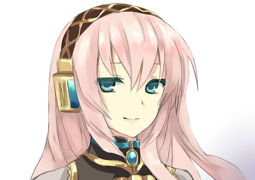 megurine luka (vocaloid and 1 more) drawn by hijiki_(hijikini)