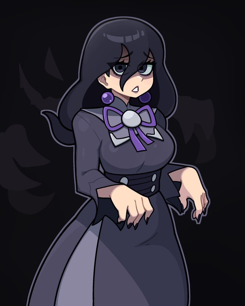 hex maniac (pokemon and 1 more) drawn by muds