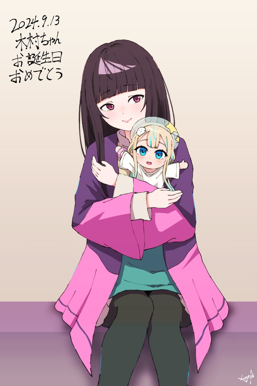 takanashi kim anouk mei and jelee-chan (yoru no kurage wa oyogenai) drawn by mutsuki_(mutsuki0110)