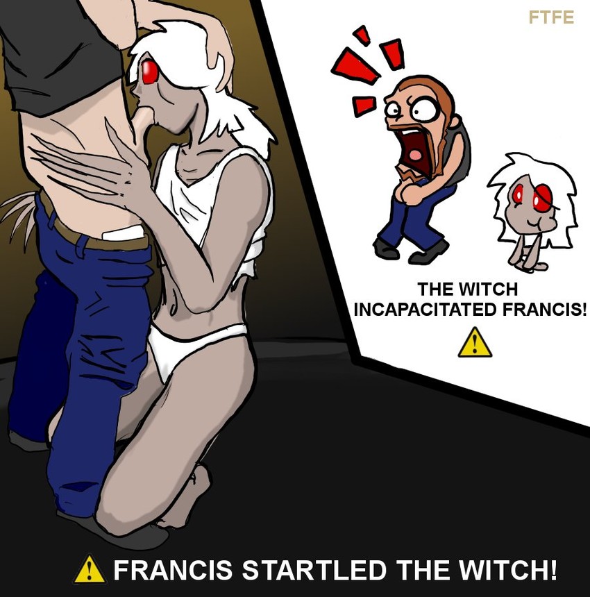 witch and francis (left 4 dead and 1 more)