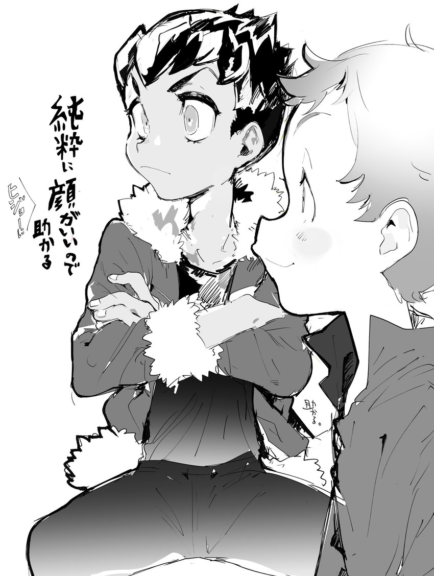 hop and victor (pokemon and 1 more) drawn by g6_(jiiroku)