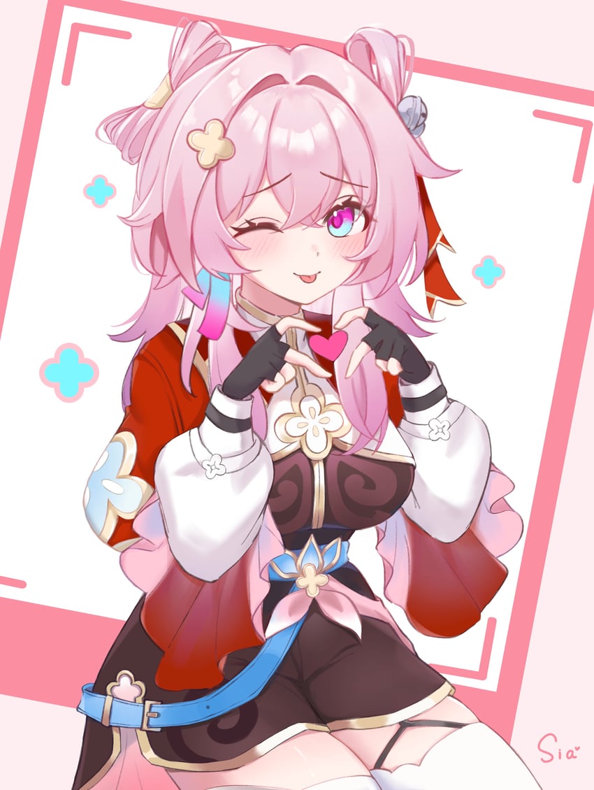 march 7th (honkai and 1 more) drawn by sia233333