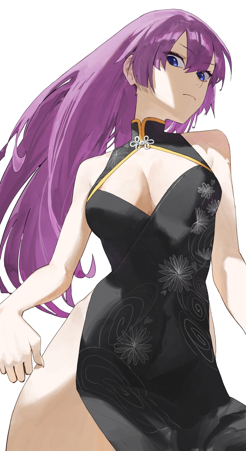 senjougahara hitagi (monogatari) drawn by tabulagami
