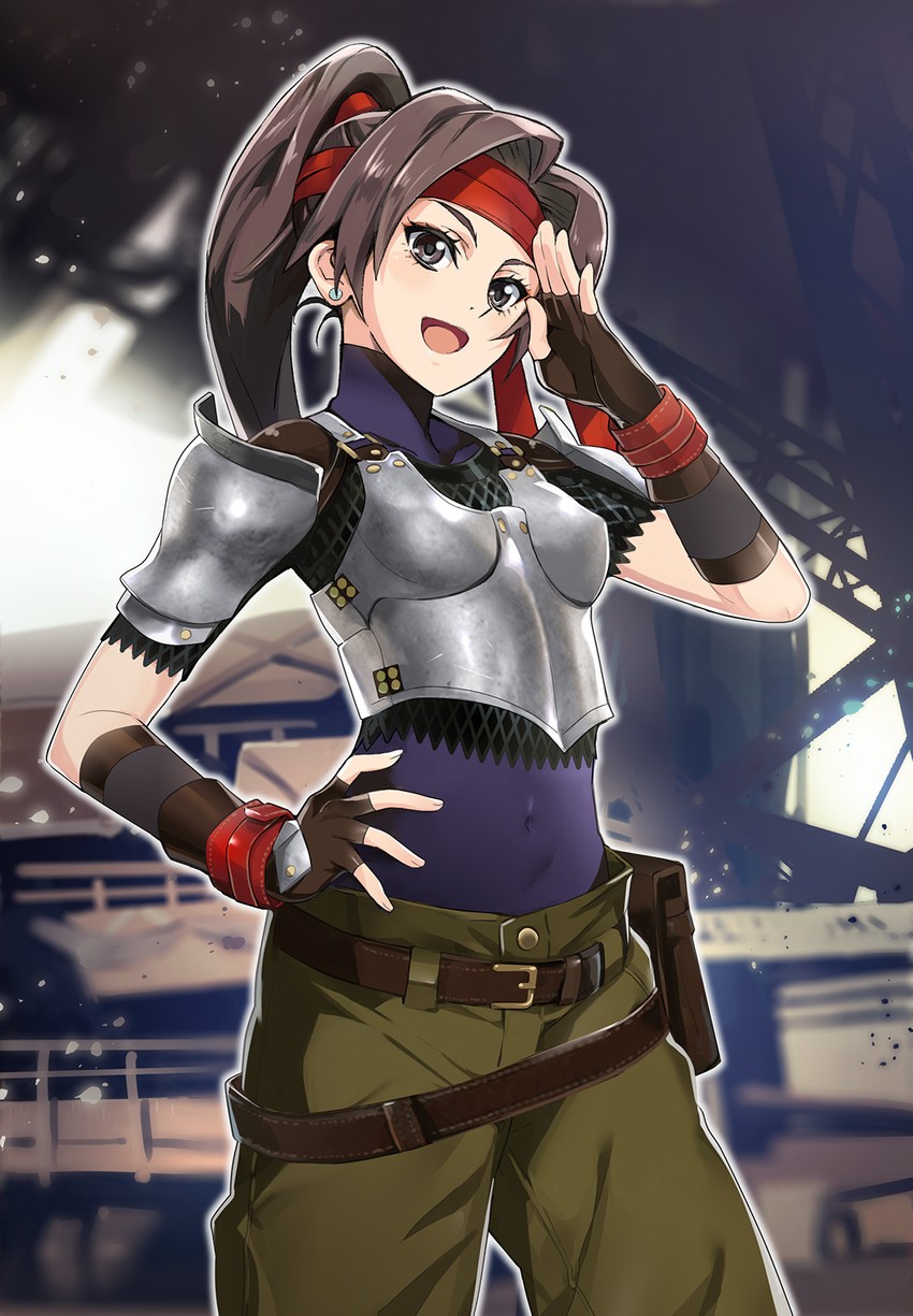 jessie rasberry (final fantasy and 2 more) drawn by nyoro_(nyoronyoro000)