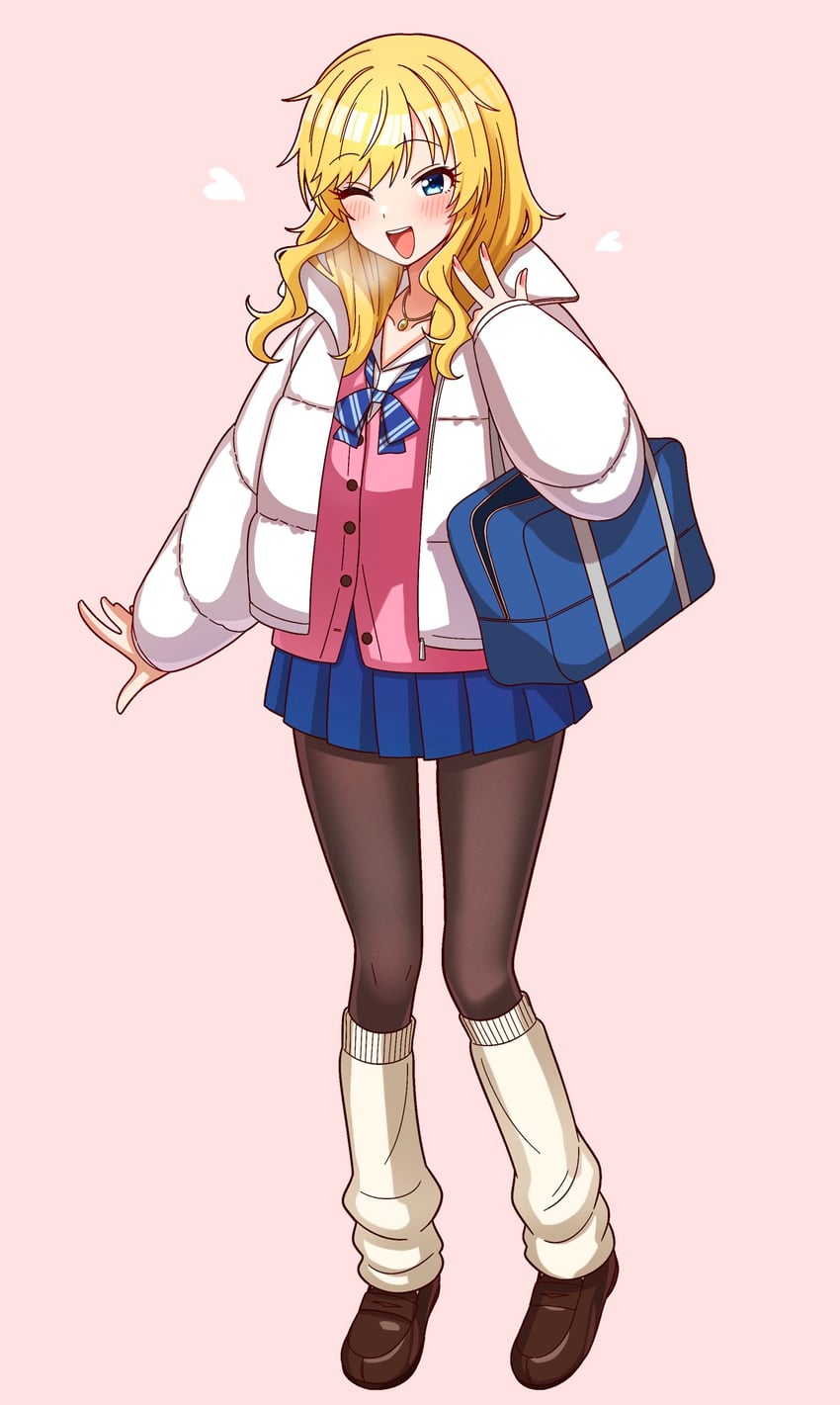 ohtsuki yui (idolmaster and 1 more) drawn by niban_(puka_0507)