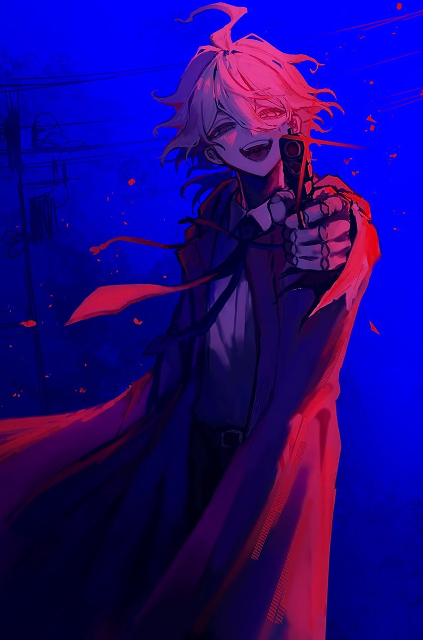 komaeda nagito (danganronpa and 1 more) drawn by sei_yaaa