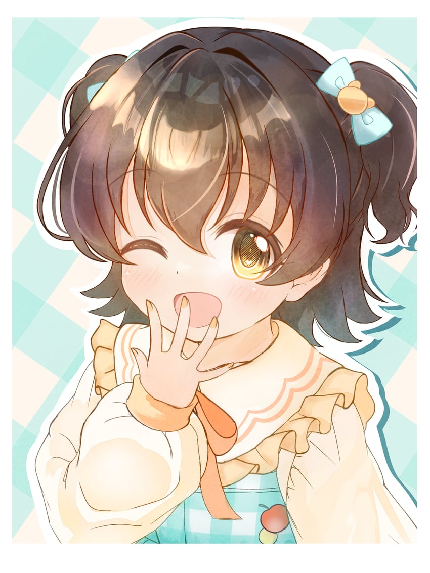 akagi miria (idolmaster and 1 more) drawn by user_ycgs4822