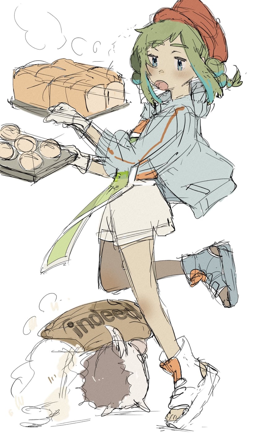 nira-chan and uniguri (zutto mayonaka de ii no ni and 1 more) drawn by gr_7