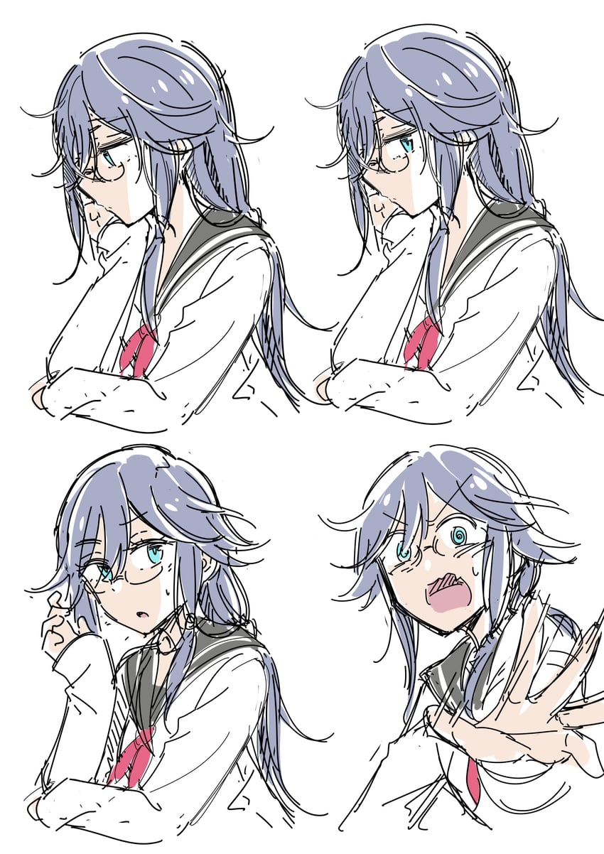 fu hua (honkai and 1 more) drawn by fei_luo_mao