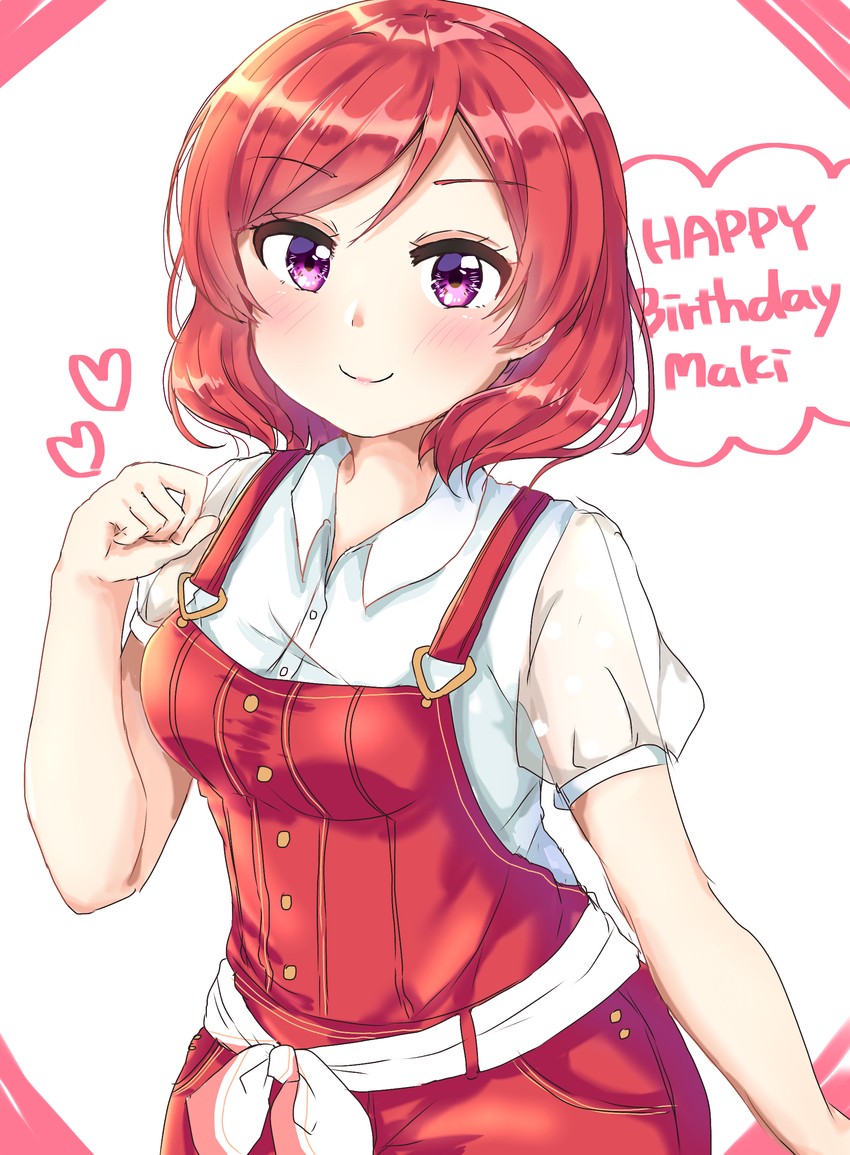 nishikino maki (love live! and 1 more) drawn by botamochi_(user_lgs3629)