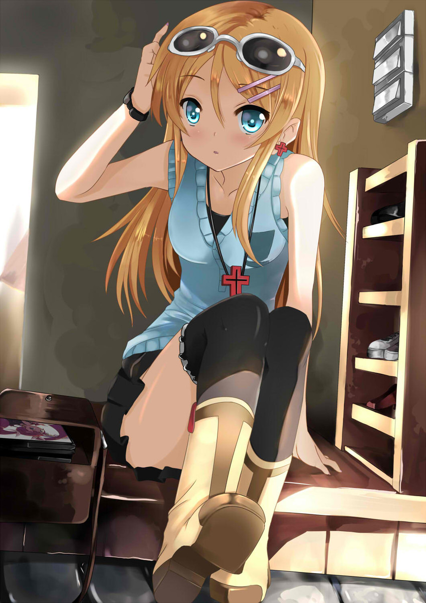 kousaka kirino (ore no imouto ga konna ni kawaii wake ga nai) drawn by xephonia