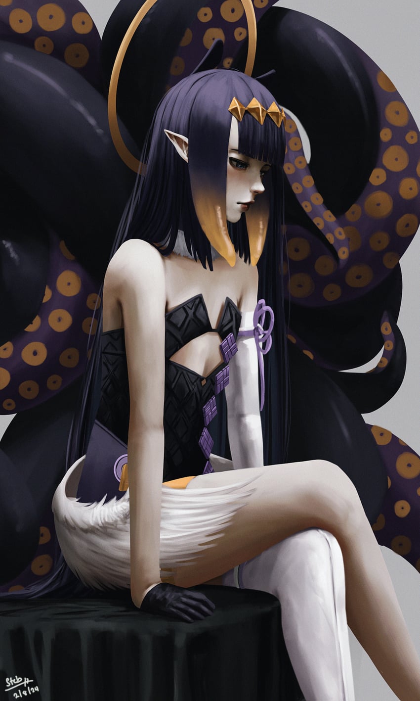 ninomae ina'nis (hololive and 1 more) drawn by steb