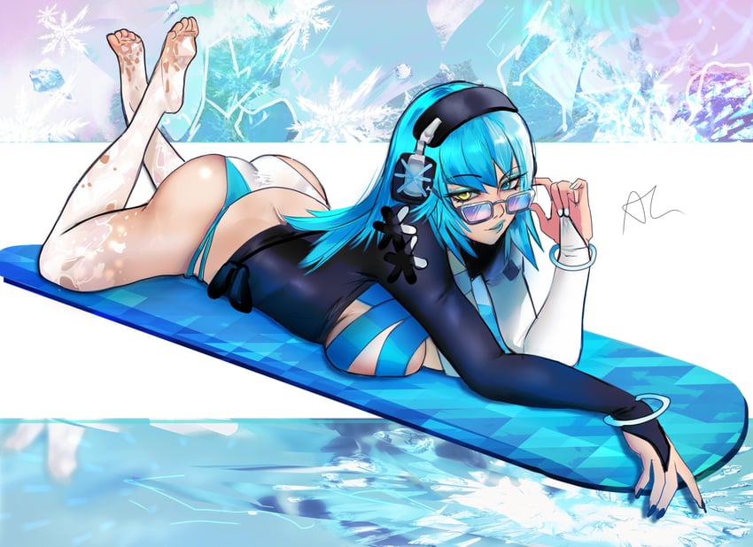luna snow (marvel and 1 more) drawn by arialla_draws