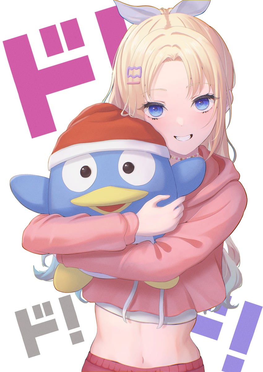 osawa rurino and donpen (love live! and 2 more) drawn by noginogiro
