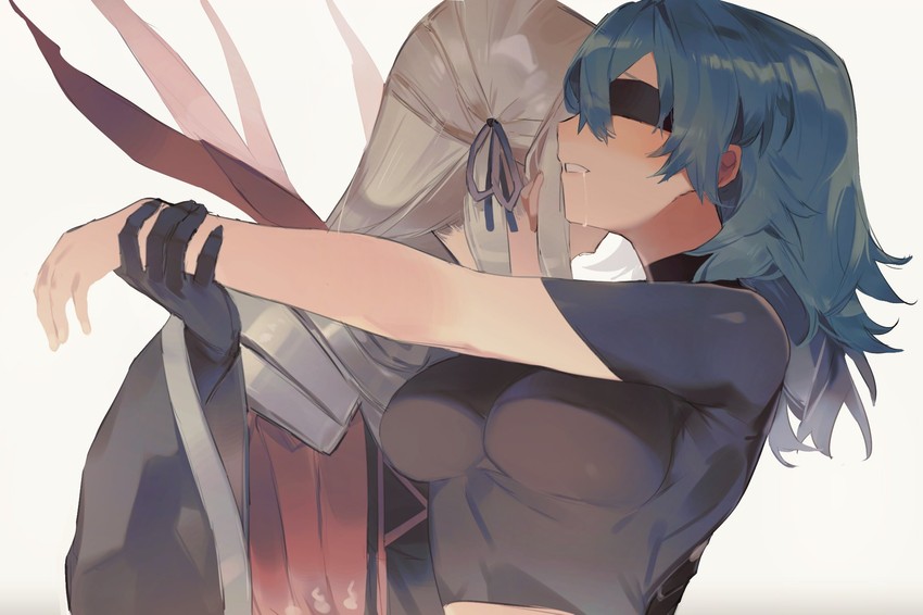 female byleth and edelgard von hresvelg (fire emblem and 1 more) drawn by meunhongcha