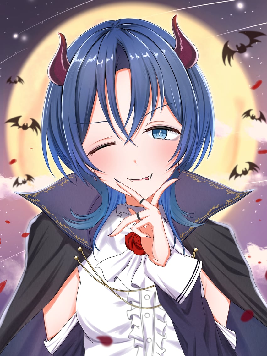 hiodoshi ao (hololive and 1 more) drawn by aresiasitennou