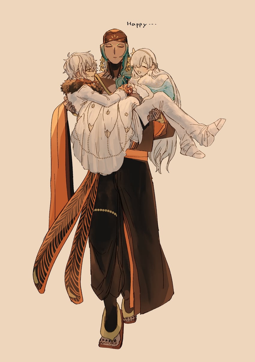 anastasia, kadoc zemlupus, and ashoka (fate and 1 more) drawn by pontarou4321