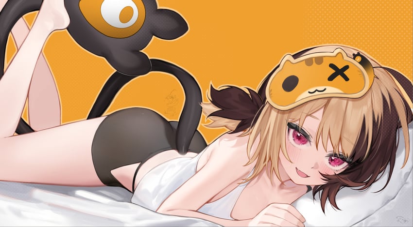 gigi murin and grem (hololive and 1 more) drawn by hoshi_usagi