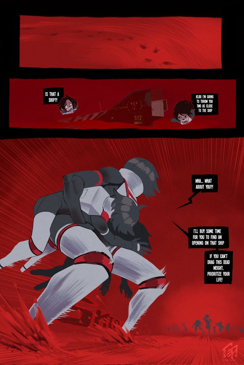 elster, kolibri, storch, and corrupted elster (signalis) drawn by gretarting