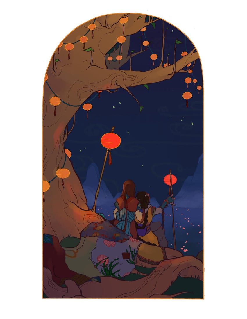 cinderella (original and 1 more) drawn by yutaan