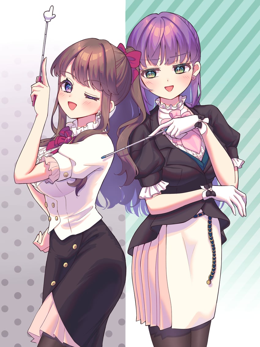 fujishima megumi and otomune kozue (love live! and 1 more) drawn by hiyori_(20hiyori727)