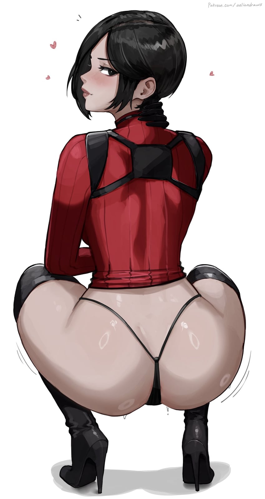 ada wong (resident evil and 1 more) drawn by aelion_draws