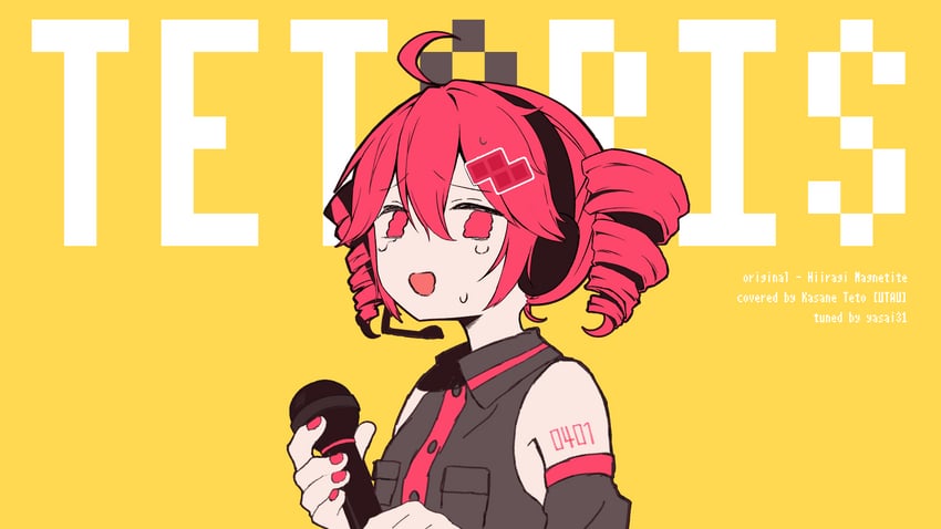 kasane teto (utau and 1 more) drawn by yasai31