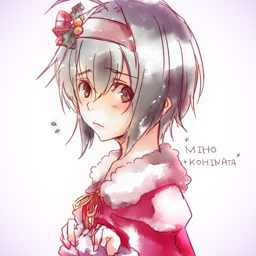 kohinata miho (idolmaster and 1 more) drawn by deng