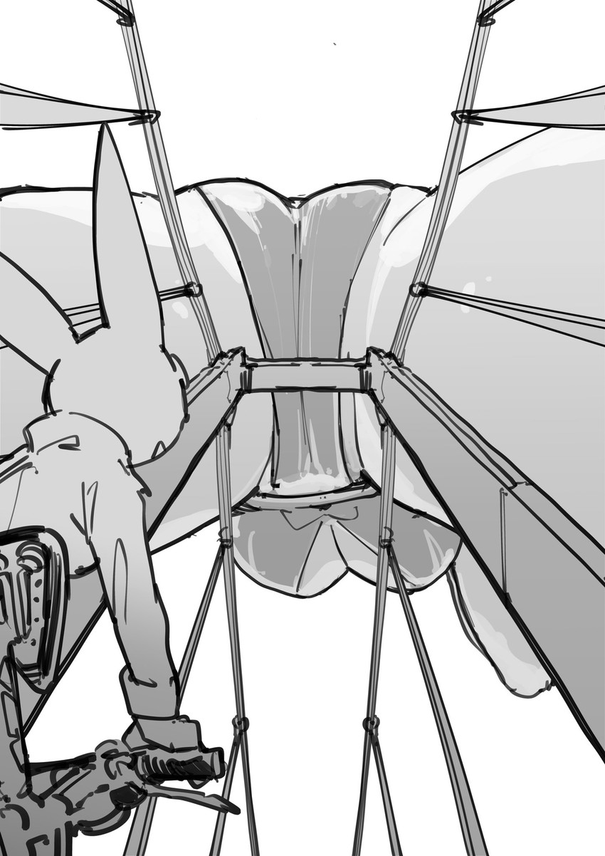 fujido oriko and dr. sebastian (giant ojou-sama) drawn by nikukaiq
