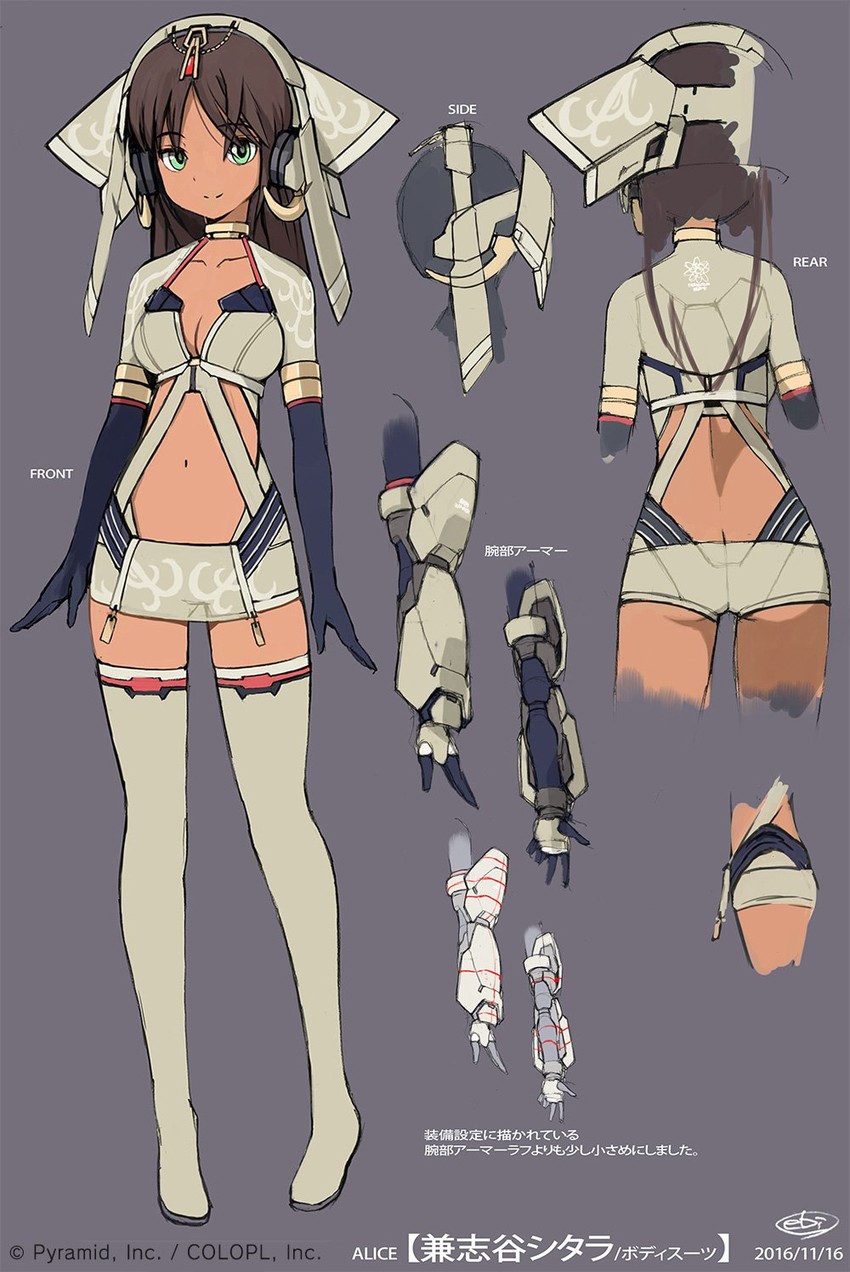 kaneshiya sitara (alice gear aegis) drawn by ebikawa_kanetake