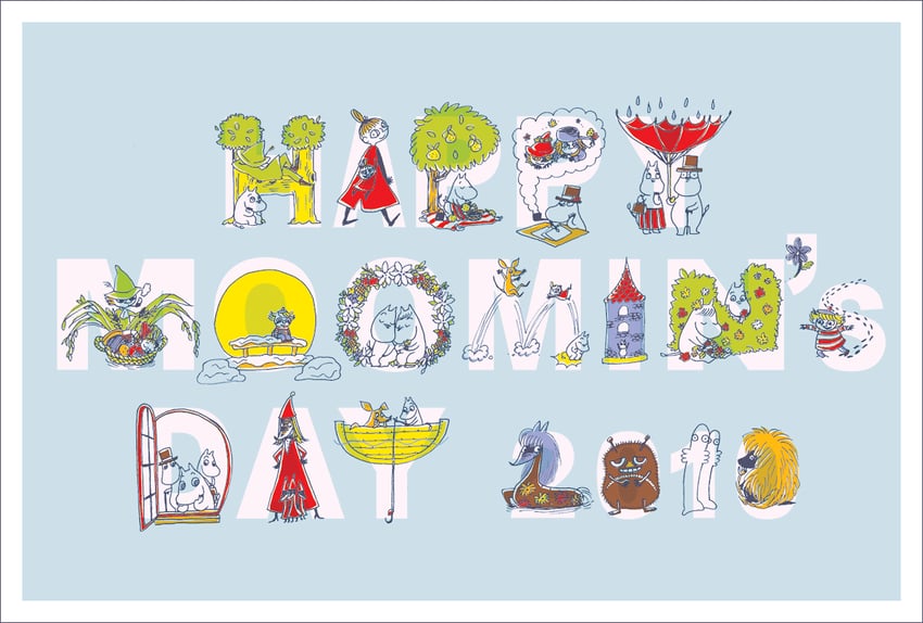 muppo, moomintroll, snufkin, hattifattener, little my, and 2 more (moomin) drawn by kng-mota