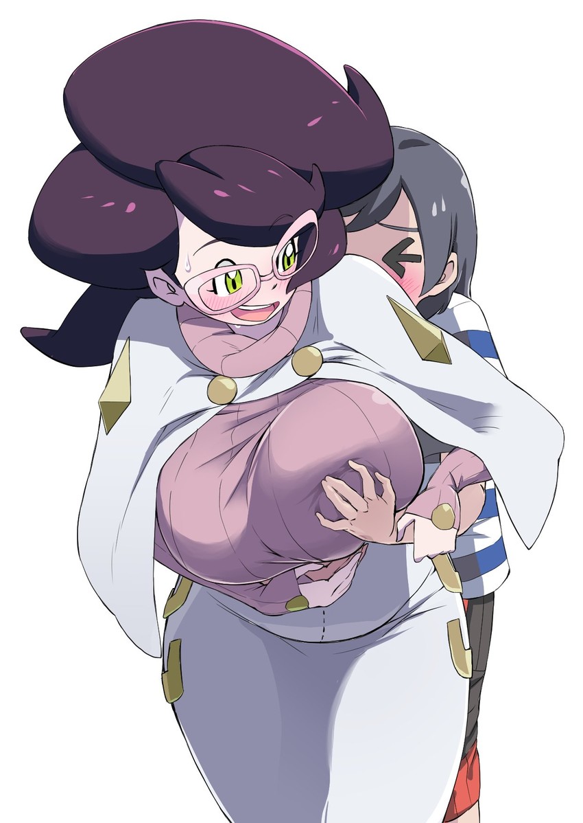 elio and wicke (pokemon and 1 more) drawn by garuganchuu