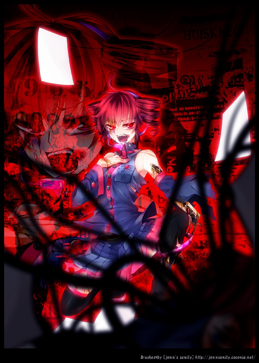 kasane teto (utau) drawn by tateshina_ryouko