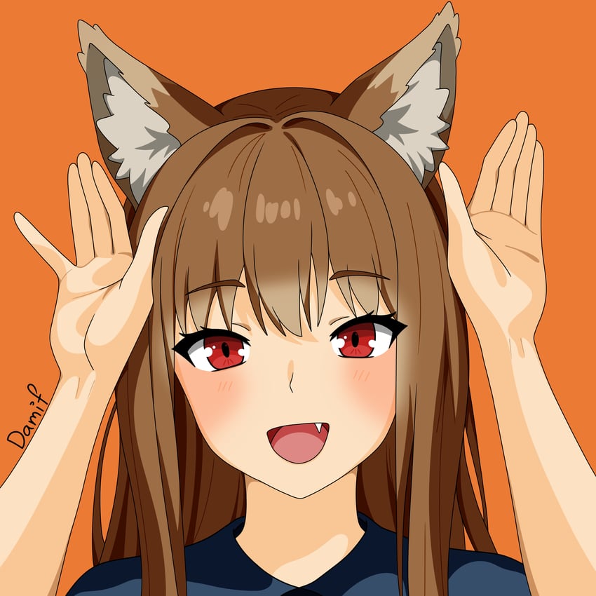 holo (spice and wolf) drawn by fabian_damif