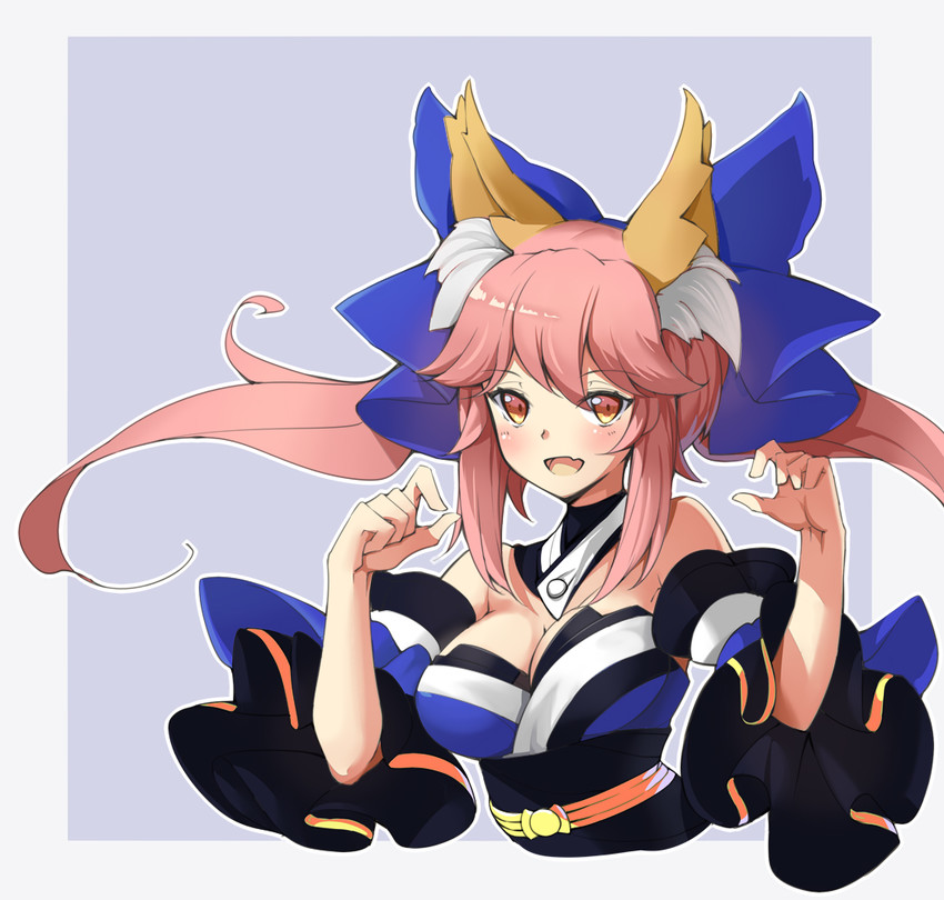 tamamo and tamamo no mae (fate and 1 more) drawn by ootsuki_momiji