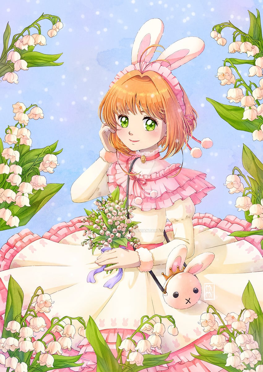 kinomoto sakura (cardcaptor sakura) drawn by princessmimoza