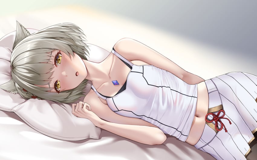 mio (xenoblade chronicles and 1 more) drawn by matrix16